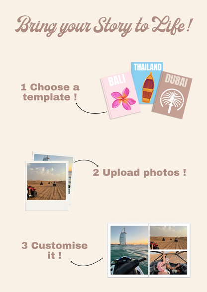 Custom photobook ☁️